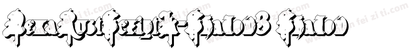 NexaRustScriptL-Shadow3 Shadow3字体转换
